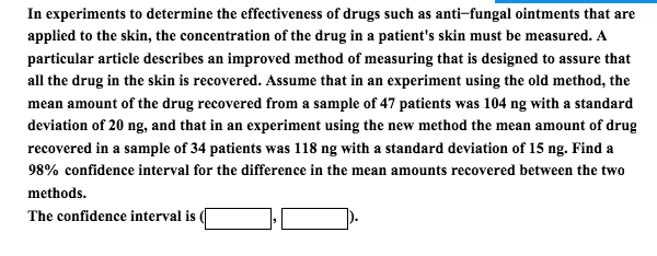 Solved In experiments to determine the effectiveness of | Chegg.com