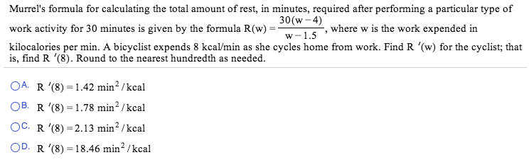 Solved Murrel s Formula For Calculating The Total Amount Chegg