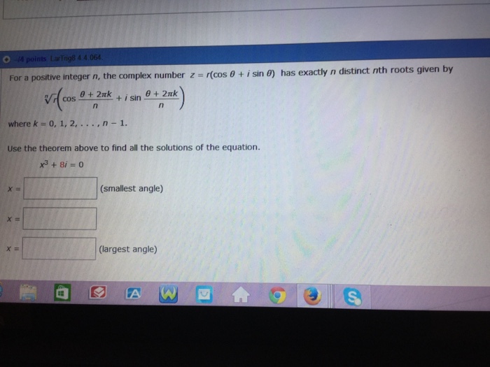 solved-for-a-positive-integer-n-the-complex-number-z-chegg