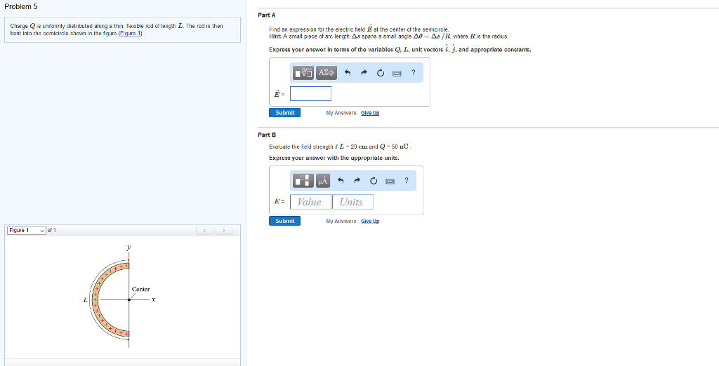 Solved Problem 1 Figure A B cm 1 cm Part A What is the | Chegg.com