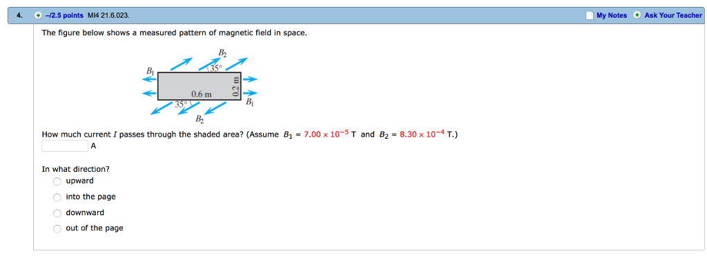 Solved The figure below shows a measured pattern of magnetic | Chegg.com
