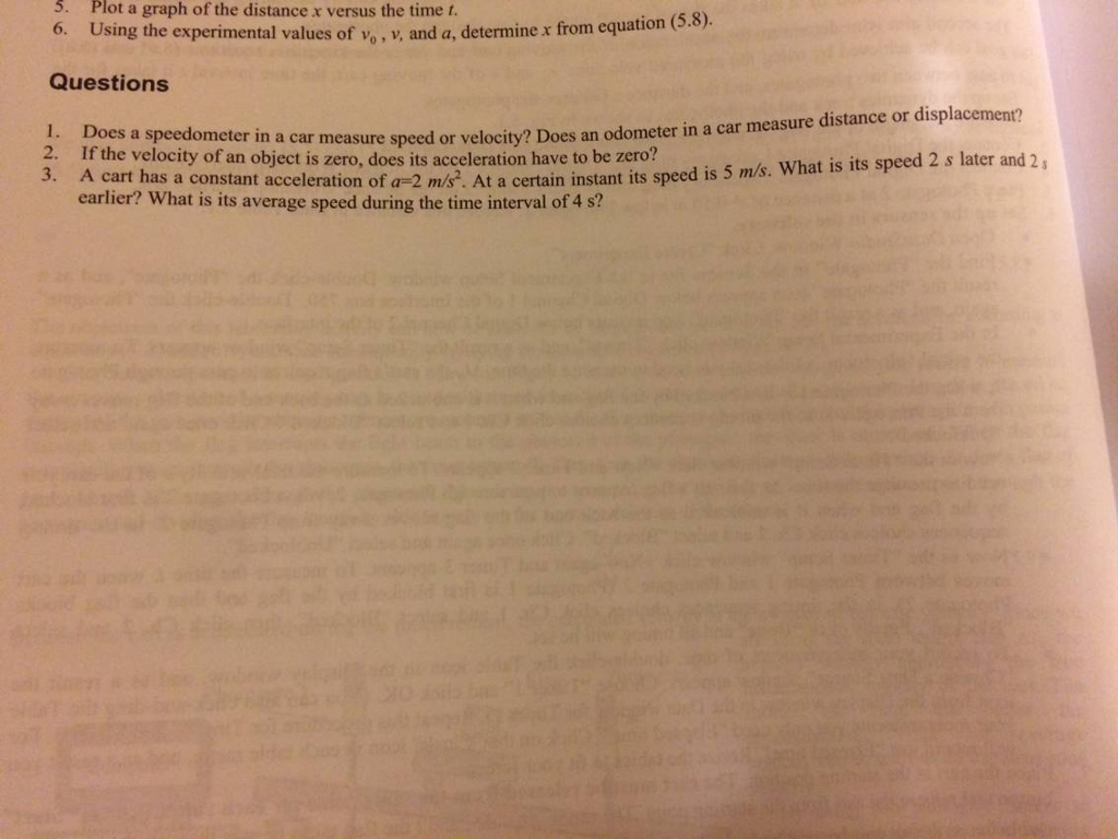 Solved Does a speedometer in a car measure speed or