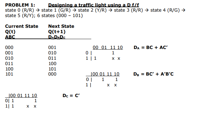 Solved PROBLEM 1: state 0 (R/R) → state 1 (G/R) → state 2 | Chegg.com