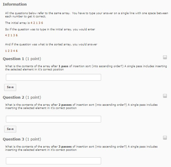 Solved Information All the questions below refer to the same | Chegg.com