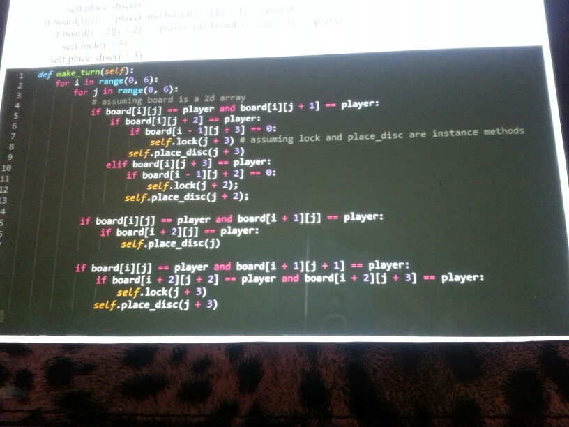 Solved this is a python code on minimax connect four | Chegg.com
