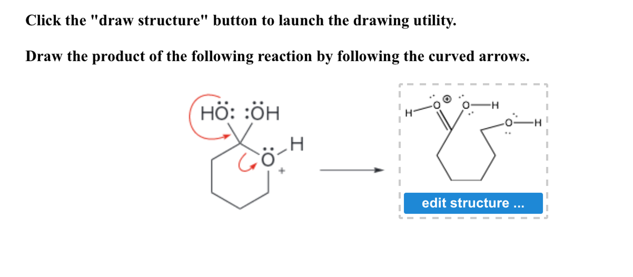 Solved Draw The Product Of The Following Reaction By Foll