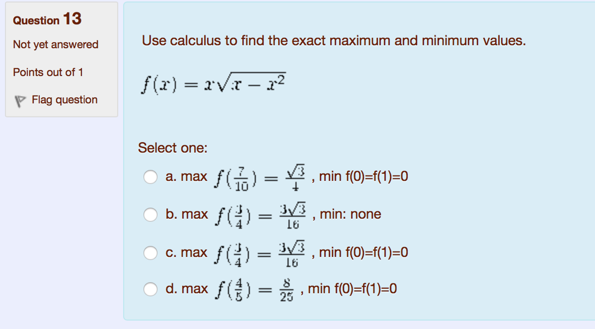 advanced calculus examples equal 10