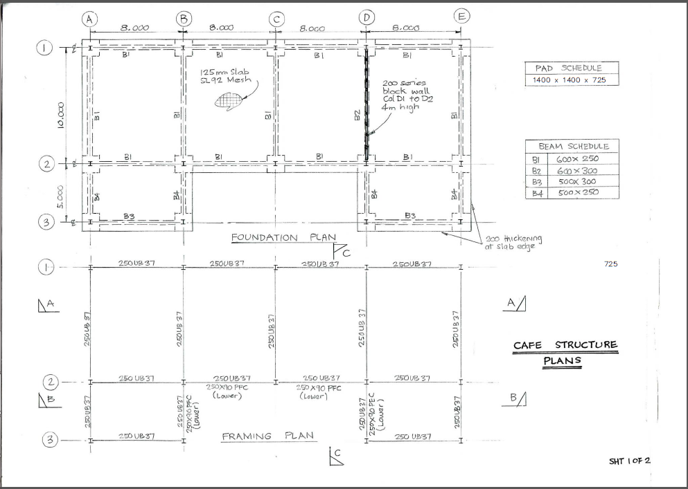 ToC 250UB 37 250 UB 37 250 UB 37 250x10 PFC Top block | Chegg.com