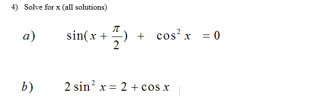 Решите уравнение sin2x sin pi 2 x