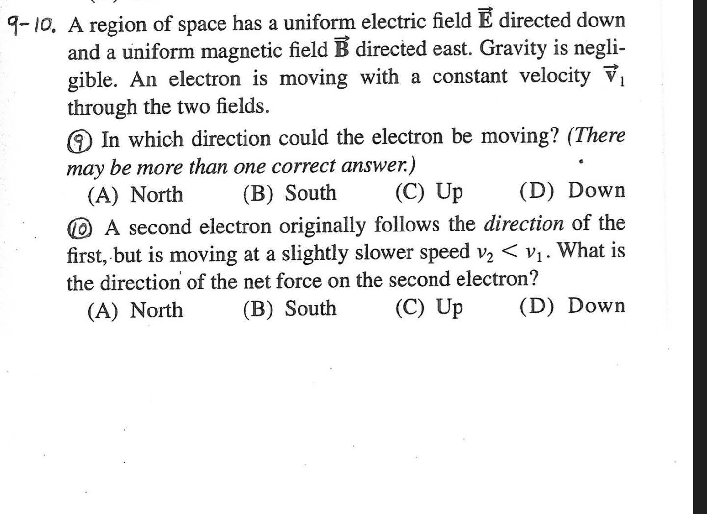 Solved A region of space has a uniform electric field vector | Chegg.com