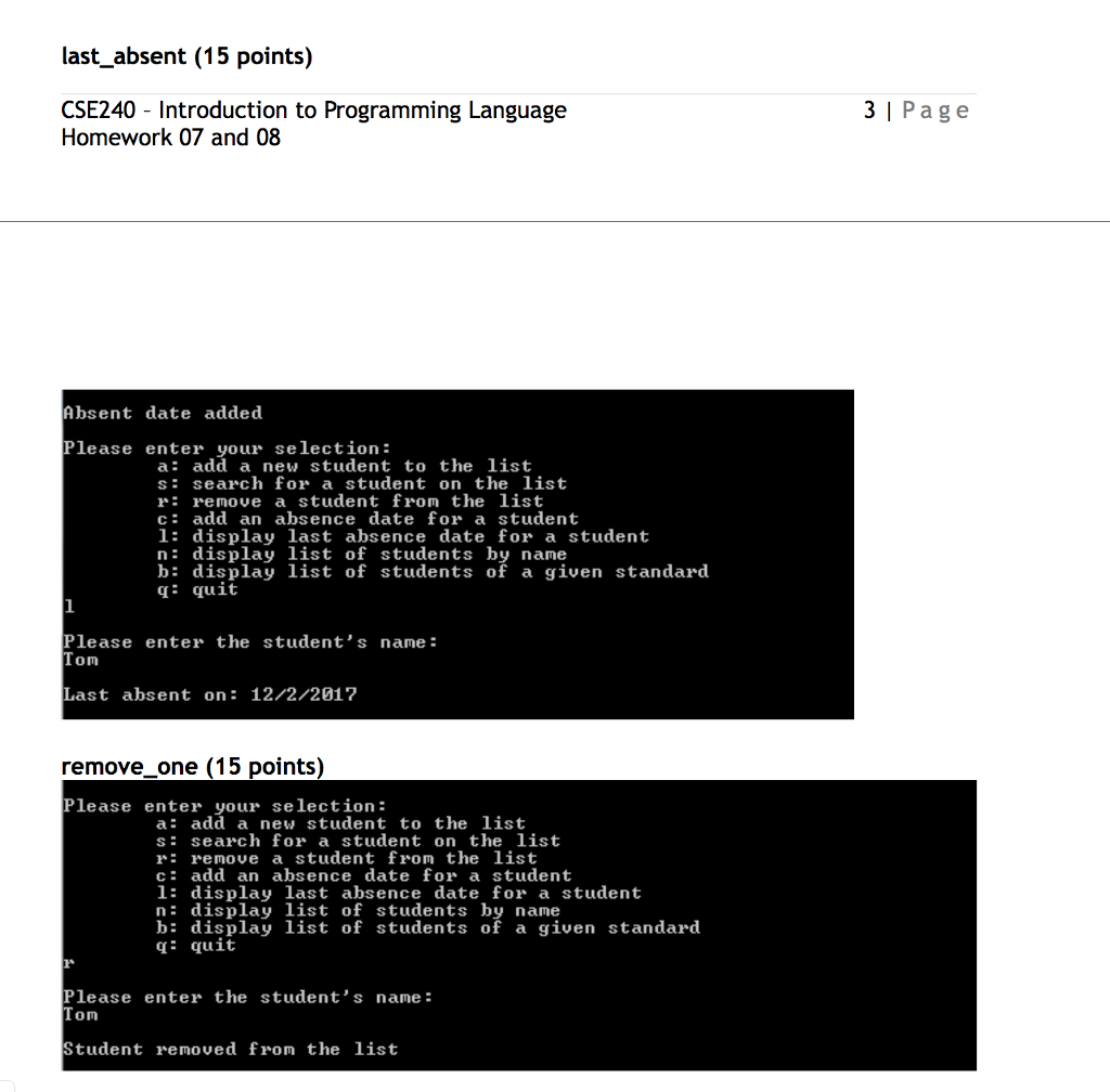Solved // READ BEFORE YOU START: // Please read the given | Chegg.com