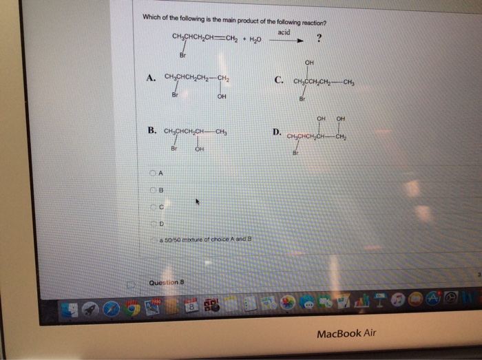 Solved which of the following is the main product of the | Chegg.com