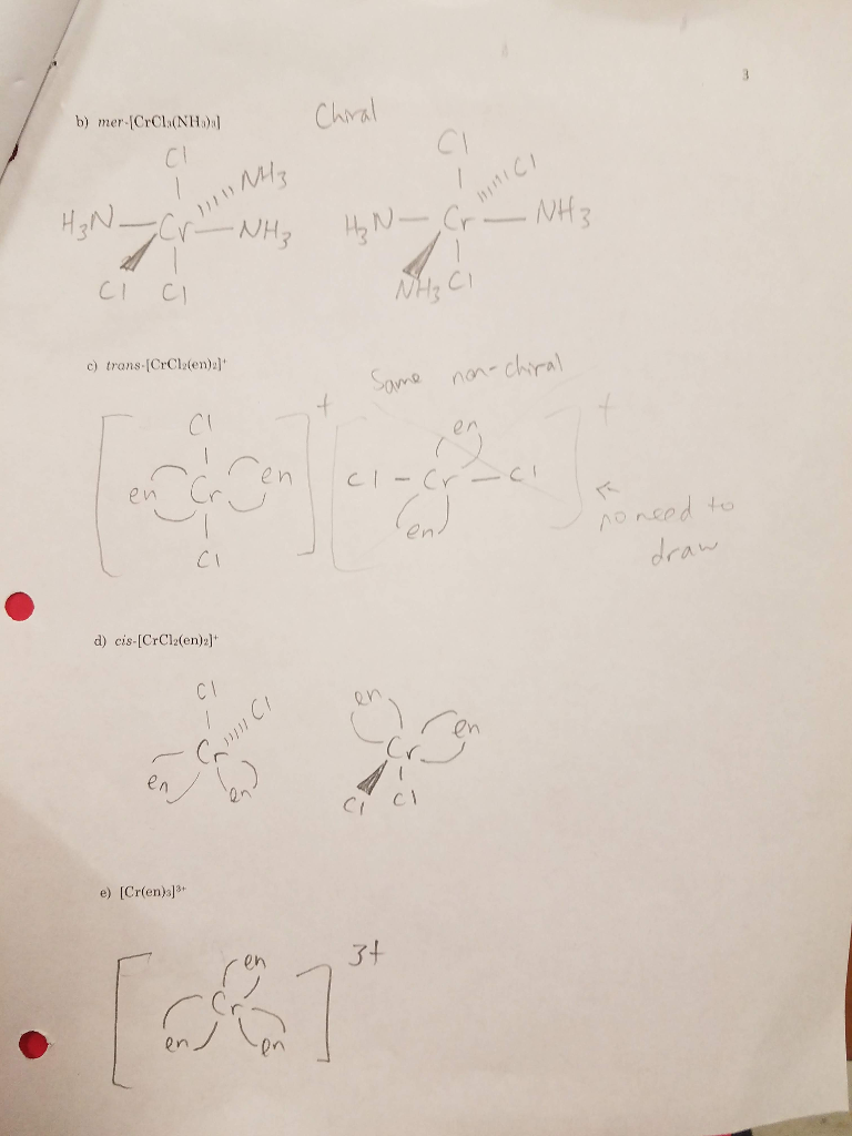 Solved Molecular Models: Coordination Complexes Hello, I | Chegg.com