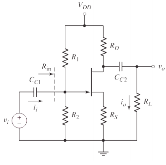 The parameters of the transistor in the JFET common | Chegg.com