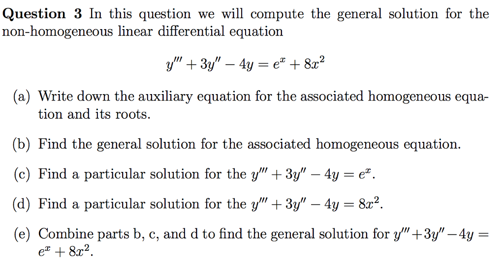 Solved Question 3 In this question we will compute the | Chegg.com