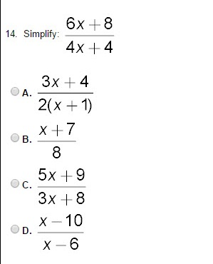 6x - 3 = 4(x - 2 2)   4 8