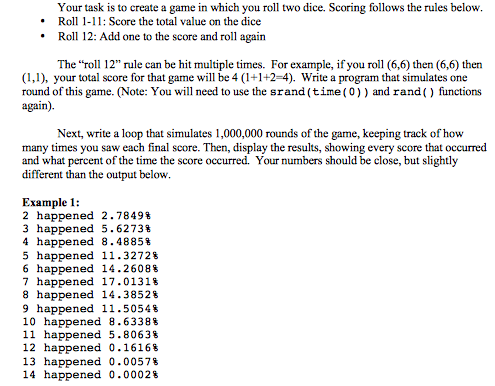 Solved C++ coding I have the actual game coded and | Chegg.com