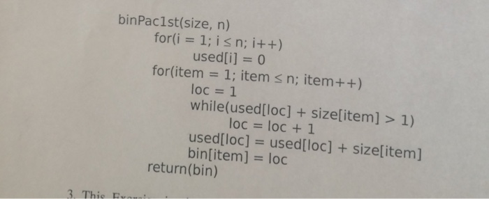 Solved Write an algorithm for next fit and for the examples | Chegg.com