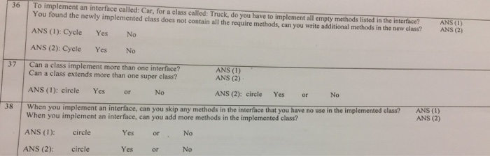Solved 33 You are assigned to fix up a java program with an | Chegg.com