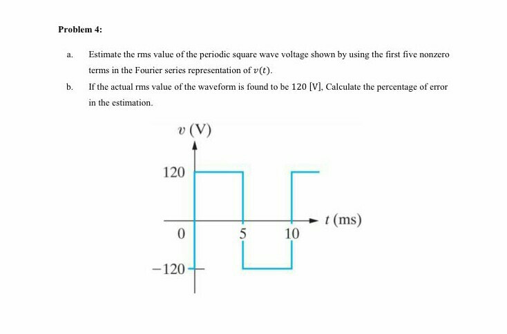 solved-a-estimate-the-rms-value-of-the-periodic-square-wave-chegg