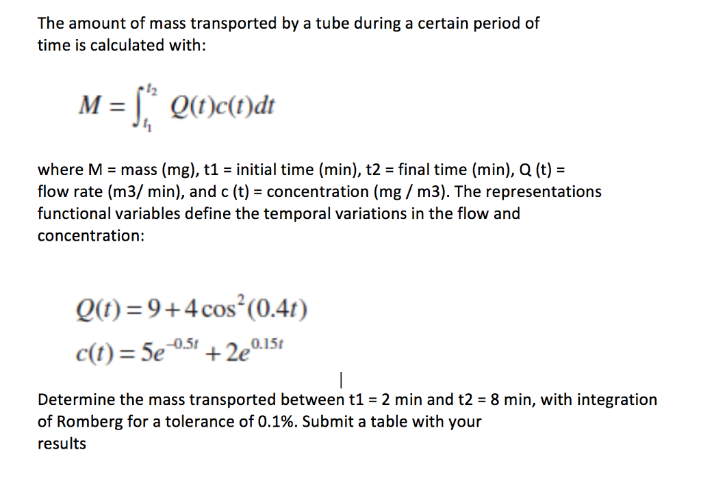 solved-the-amount-of-mass-transported-by-a-tube-during-a-chegg