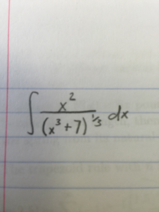 solved-integral-x-2-x-3-7-1-3-dx-chegg