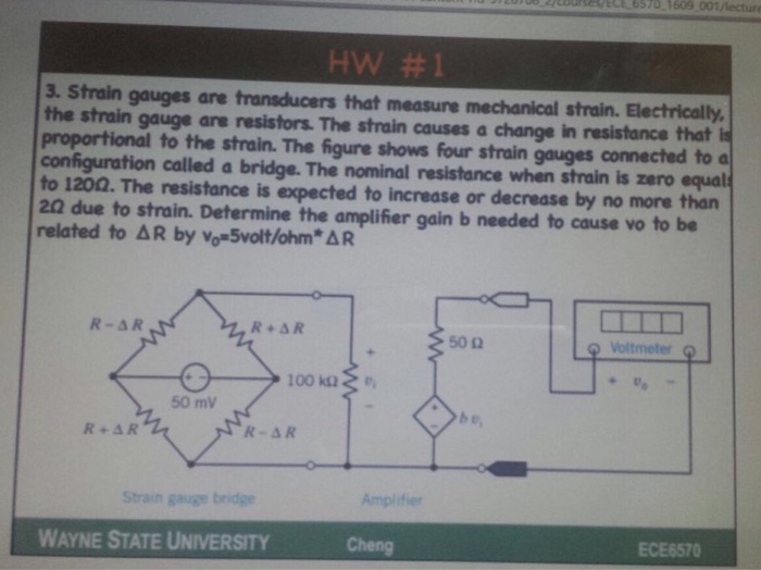 Solved strain gauges are transducers that measures