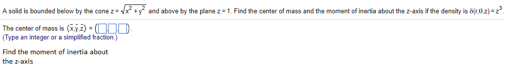 Solved A solid is bounded below by the cone z = Squareroot | Chegg.com