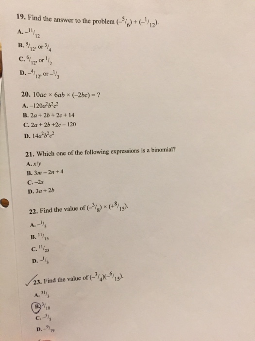 Solved 19 Find The Answer To The Problem Ple 112 B 9 Or Chegg