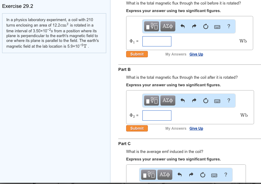 Solved Exercise 29.2 In A Physics Laboratory Experiment, A | Chegg.com