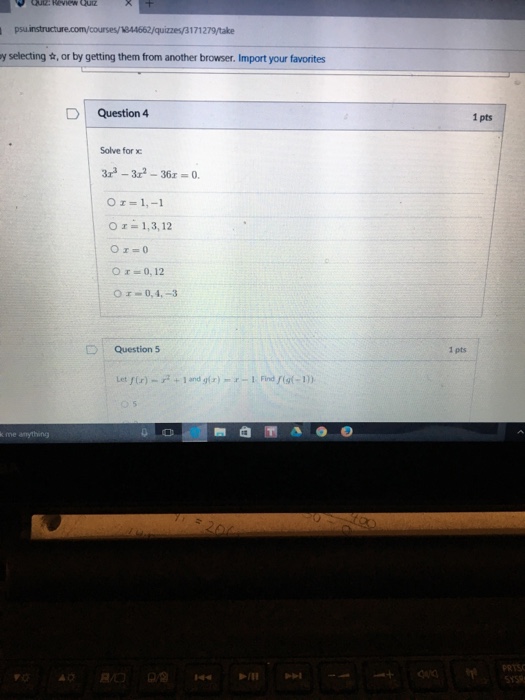 solve for x 3x 1 )( 2x 3 0