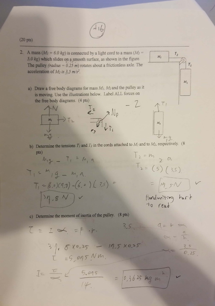 Solved (20 pts) A child throws a ball with an initial speed