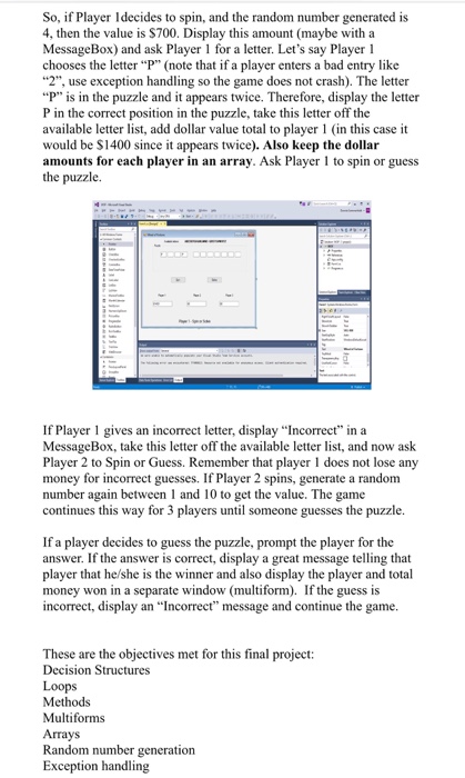 Solved C# Windows Forms Visual Studios You are to create the | Chegg.com
