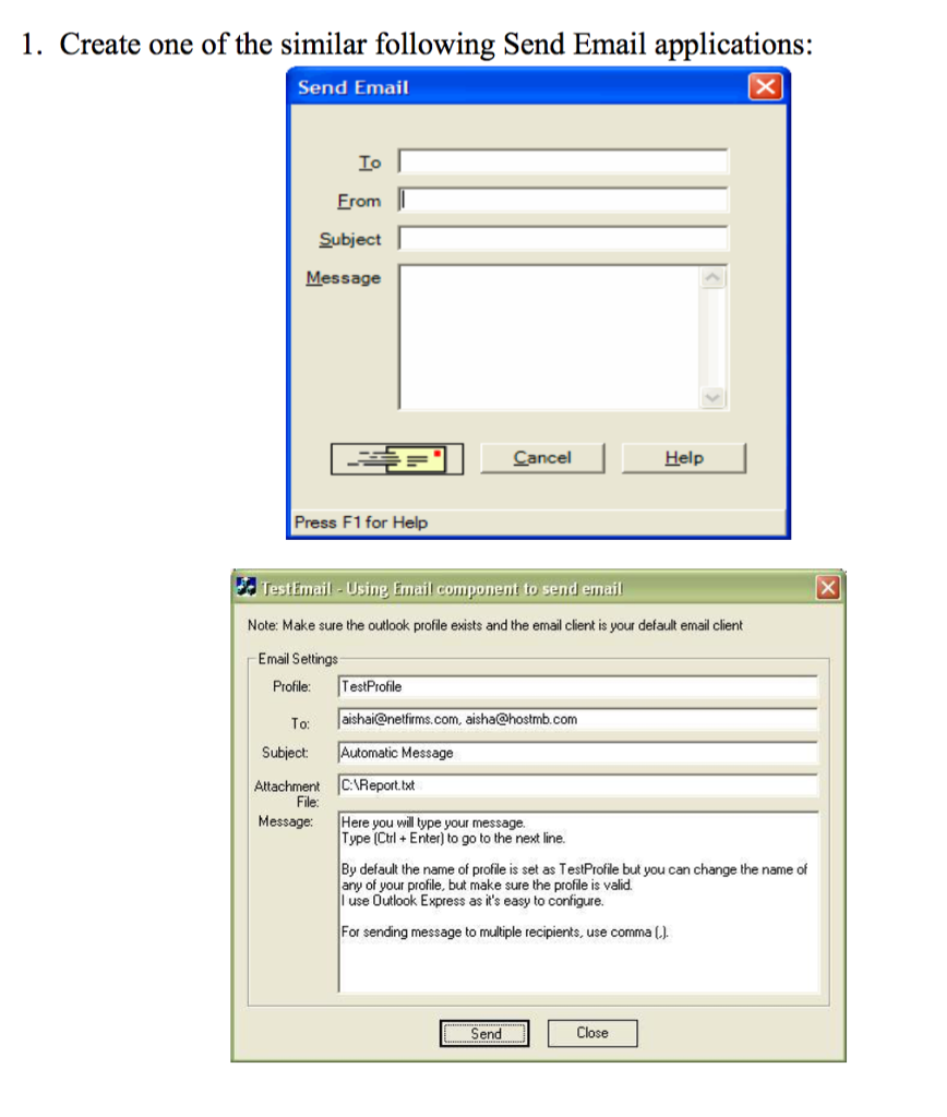 Solved Please use Visual Basics Windows Form Application. | Chegg.com