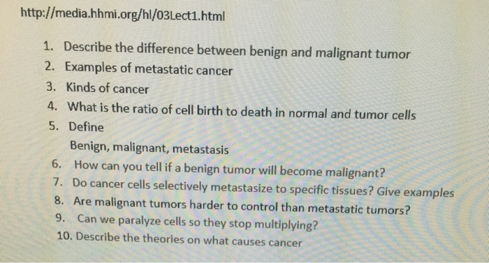 solved-describe-the-difference-between-benign-and-malignant-chegg