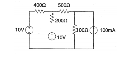 Solved 1) In the circuit below, find the current through the | Chegg.com