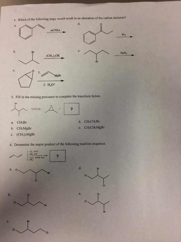 Solved I MOSTLY NEED QUESTION #5, BUT IF YOU COULD HELP | Chegg.com