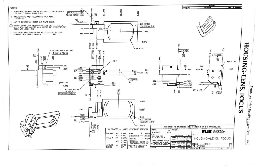 (4 Pts.) Question 5. Profile Tolerances Refer to the | Chegg.com