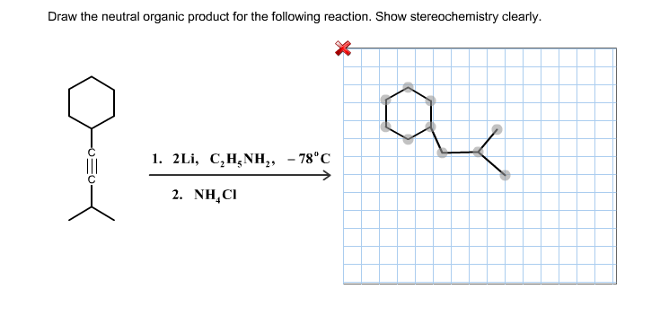 Solved Draw the neutral organic product for the following | Chegg.com