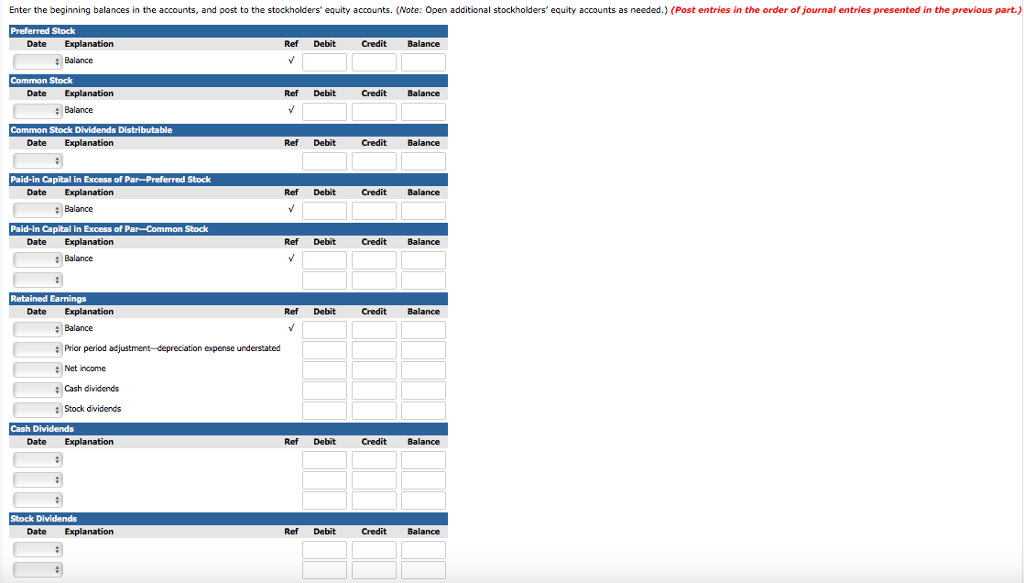 Solved Problem 14-2A The stockholders' equity accounts of | Chegg.com