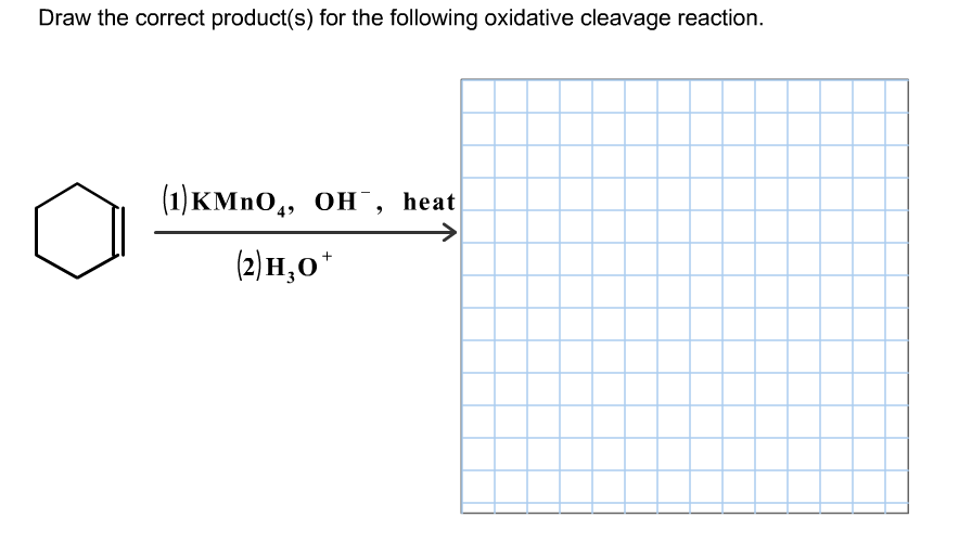 Solved Draw the correct product(s) for the following