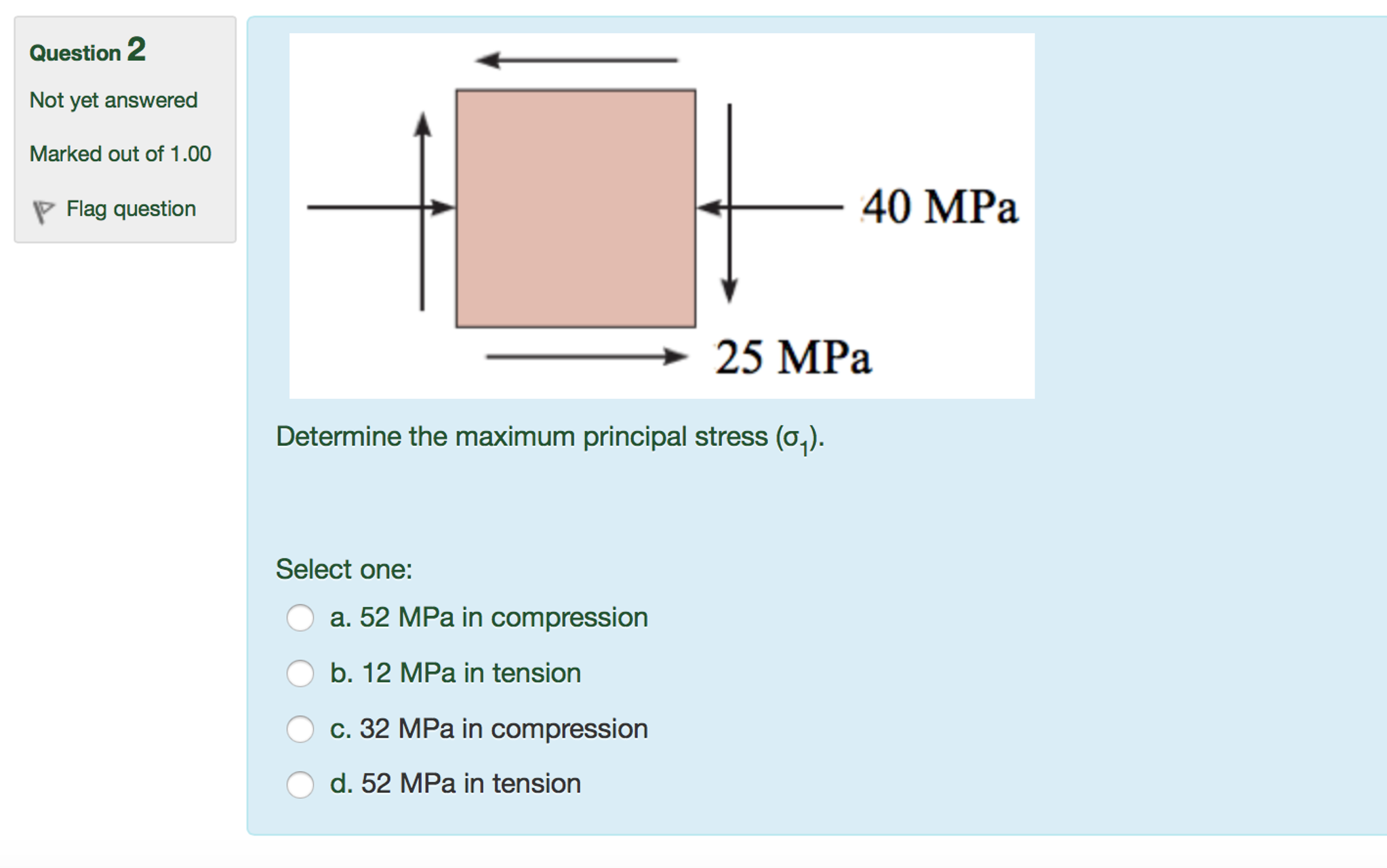 Can Maximum Principal Stress Be Negative