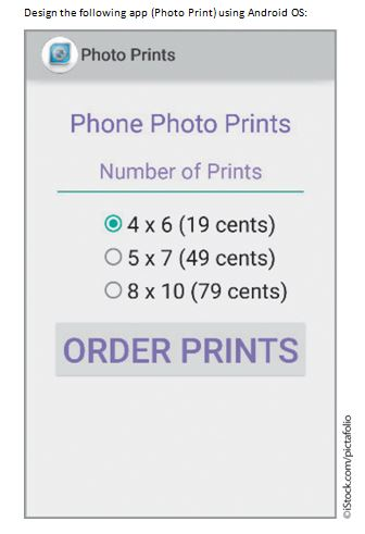 Solved Subject: ANDROID with Using JAVA Design the | Chegg.com