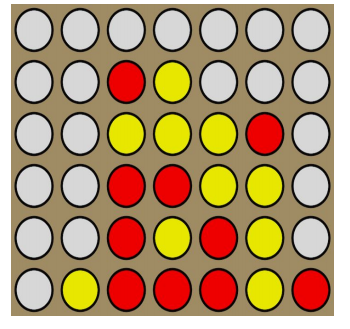 Solved Making connect-four program with java code with 3 | Chegg.com