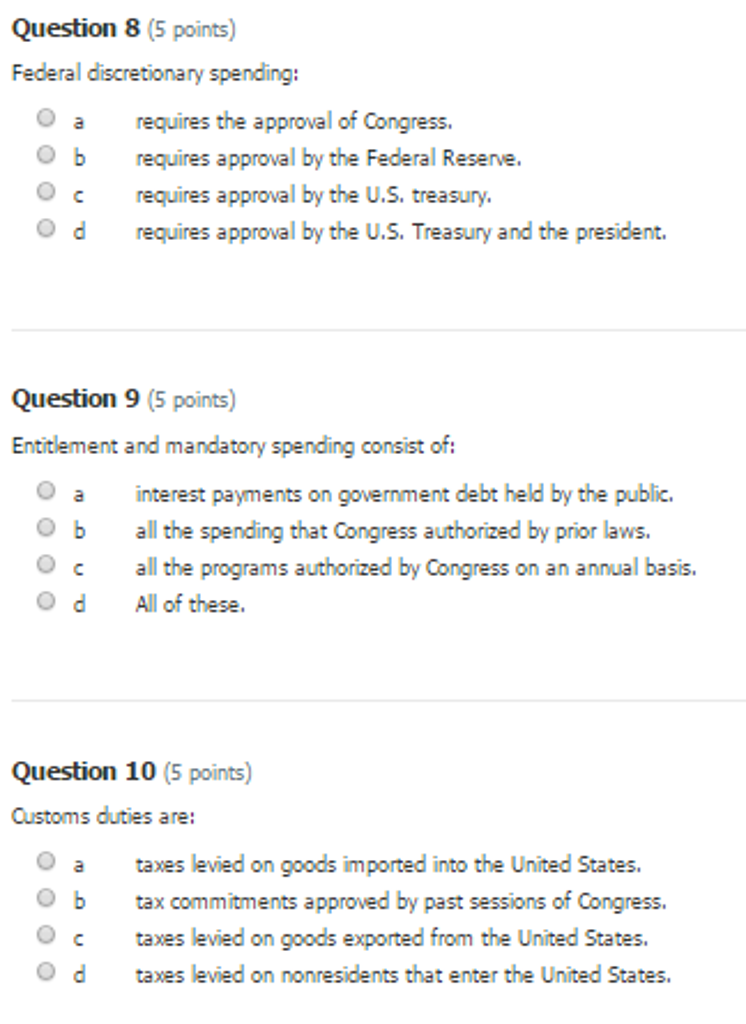 solved-federal-discretionary-spending-requires-the-chegg