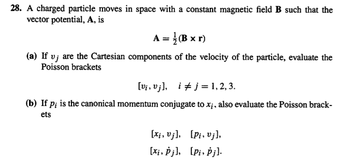 Solved A Charged Particle Moves In Space With A Constant