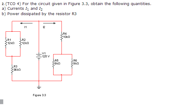 Solved For The Circuit Given In Figure 3.3, Obtain The | Chegg.com