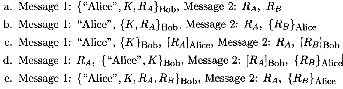 Solved Consider The Following Three-message Mutual | Chegg.com