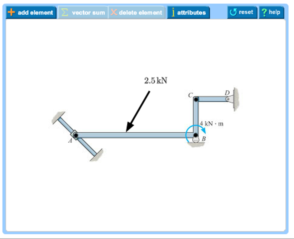 Solved Draw The Free-body Diagram Of Member ABC Which | Chegg.com