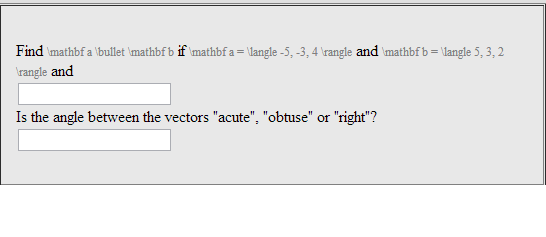 Solved Find \mathbf a \bullet \mathbf b if \mathbf a = | Chegg.com